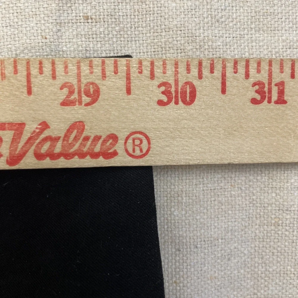 Vintage Sag Harbor Dress Pants Moleskin Women's Size 16 Black 34x28 High Rise
